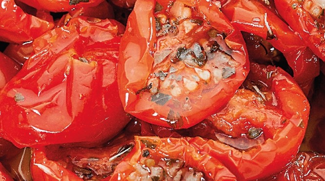 semi gedroogde tomaten IQF